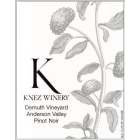 Knez Demuth Vineyard Pinot Noir 2013 Front Label