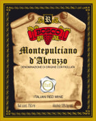 Bosco R Montepulciano d'Abruzzo 2012 Front Label