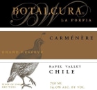 Botalcura La Porfia Gran Reserva Carmenere 2007 Front Label