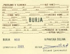 Burja Estate Burja Noir 2009 Front Label