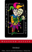 Calabria Family Wines Poker Face Shiraz 2015 Front Label