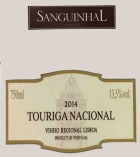 Campanhia Agricola Do Sanguinhal Sanguinhal Touriga Nacional 2014 Front Label