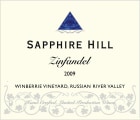 Sapphire Hill Vineyards Winberrie Vineyard Zinfandel 2009 Front Label