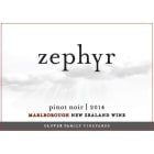 Zephyr Pinot Noir 2014 Front Label