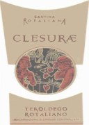 Cantina Rotaliana Teroldego Rotaliano Clesurae 2002 Front Label