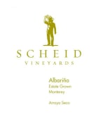 Scheid Vineyards Albarino 2013 Front Label