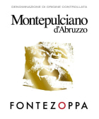 Fontezoppa Montepulciano d'Abruzzo 2012 Front Label