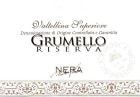 Casa Vinicola Pietro Nera Valtellina Superiore Grumello Riserva 2006 Front Label