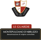 Casa Vitivinicola Tinazzi Montepulciano d'Abruzzo Poggio ai Santi Le Guardie 2012 Front Label