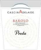 Cascina Adelaide Barolo Preda 2008 Front Label