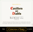 Casillero del Diablo Winemaker's Red Blend Reserva 2014 Front Label