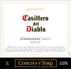 Casillero del Diablo Reserva Carmenere 2011 Front Label