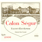 Chateau Calon-Segur (375ML half-bottle) 2006 Front Label