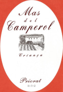 Celler Mas Garrian Mas del Camperol 2002 Front Label