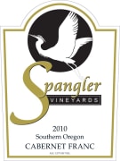 Spangler Vineyards Cabernet Franc 2010 Front Label