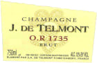 Champagne Telmont O. R 1735 Grand Cru Brut 2001 Front Label