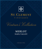 St. Clement St. Clement Vineyards Vintner's Collection Merlot 2013 Front Label