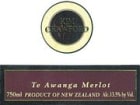 Kim Crawford Te Awanga Merlot 1997 Front Label