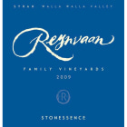 Reynvaan Stonessence Syrah (1.5 Liter Magnum) 2009 Front Label