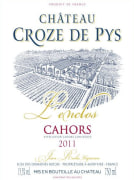 Chateau Croze de Pys Cahors L'Enclos 2011 Front Label