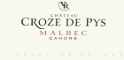 Chateau Croze de Pys Cahors 2007 Front Label
