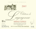 Chateau de Lugagnac Bordeaux Superieur 2005 Front Label