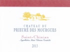 Chateau du Prieure des Mourgues Saint-Chinian 2013 Front Label