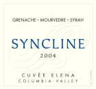 Syncline Cuvee Elena GSM 2004 Front Label