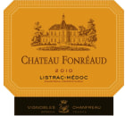 Chateau Fonreaud Listrac-Medoc 2010 Front Label