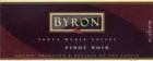 Byron Santa Maria Valley Pinot Noir 1999 Front Label