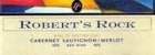 Roberts Rock Cabernet/Merlot 1997 Front Label