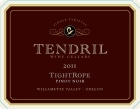 Tendril Tight Rope Pinot Noir 2011 Front Label