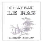 Chateau le Raz Bergerac Blanc Sec 2007 Front Label