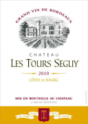 Chateau Les Tours Seguy Cotes de Bourg 2010 Front Label