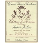 Chateau Moulin de la Bridane Saint-Julien 2009 Front Label