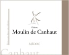 Chateau Poitevin Medoc Chateau Moulin de Canhaut 2014 Front Label