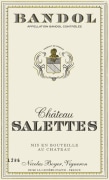 Chateau de Salettes Bandol Blanc 2012 Front Label