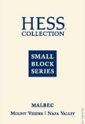 Hess Small Block Series Malbec 2012 Front Label