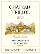 Chateau Trillol Corbieres Grenache-Syrah 2010 Front Label