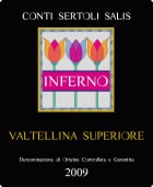 Conti Sertoli Salis Srl. Valtellina Superiore Inferno 2009 Front Label