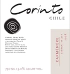 Corinto Wines Carmenere 2008 Front Label