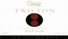 Croney Estates Two Ton Pinot Noir 2008 Front Label