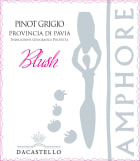 Dacastello Vini Pregiati srl Provincia di Pavia Blush Amphore Pinot Grigio 2015 Front Label