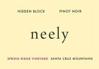 Neely Spring Ridge Vineyard Hidden Block Pinot Noir 2009 Front Label