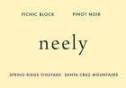 Neely Spring Ridge Vineyard Picnic Block Pinot Noir 2009 Front Label