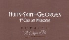 Domaine A. Chopin & Fils  Nuits-Saint-Georges Les Murgers Premier Cru 2010 Front Label