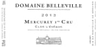 Domaine Belleville Mercurey Clos L'Eveque Premier Cru 2013 Front Label