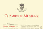 Domaine Bertheau Chambolle-Musigny 2010 Front Label