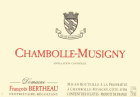 Domaine Bertheau Chambolle-Musigny 2014 Front Label