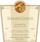 Domaine Cauhape Seve d'Automne Sec 2008 Front Label